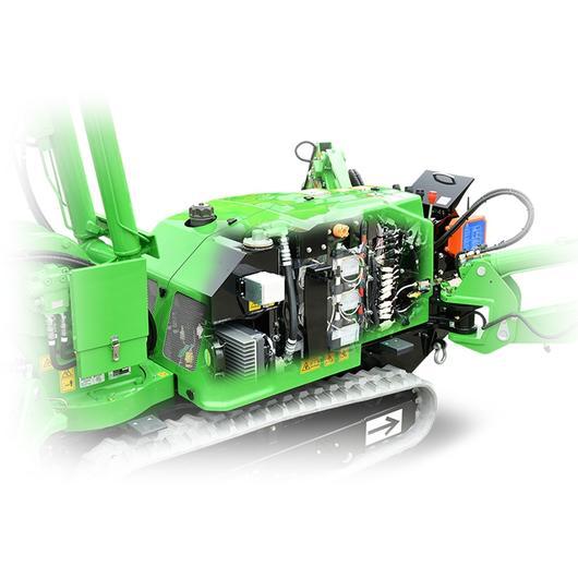 Image of maeda mc 285cb 3 battery powered lifting crane indoor
