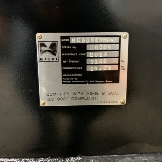 MAEDA MC305-0381-9